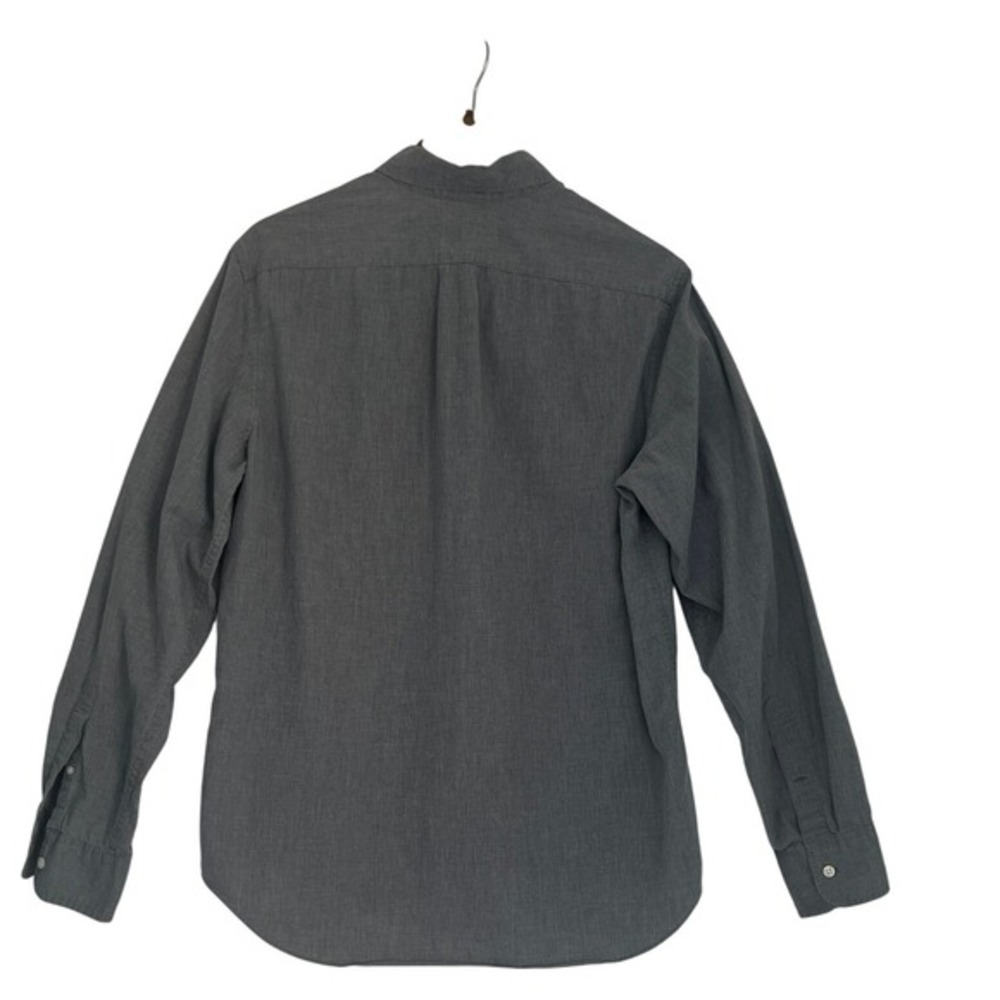 J.Crew Secret Wash Shirt Mens M Classic Fit Gray Stretch Button Down NWOT - Picture 4 of 9